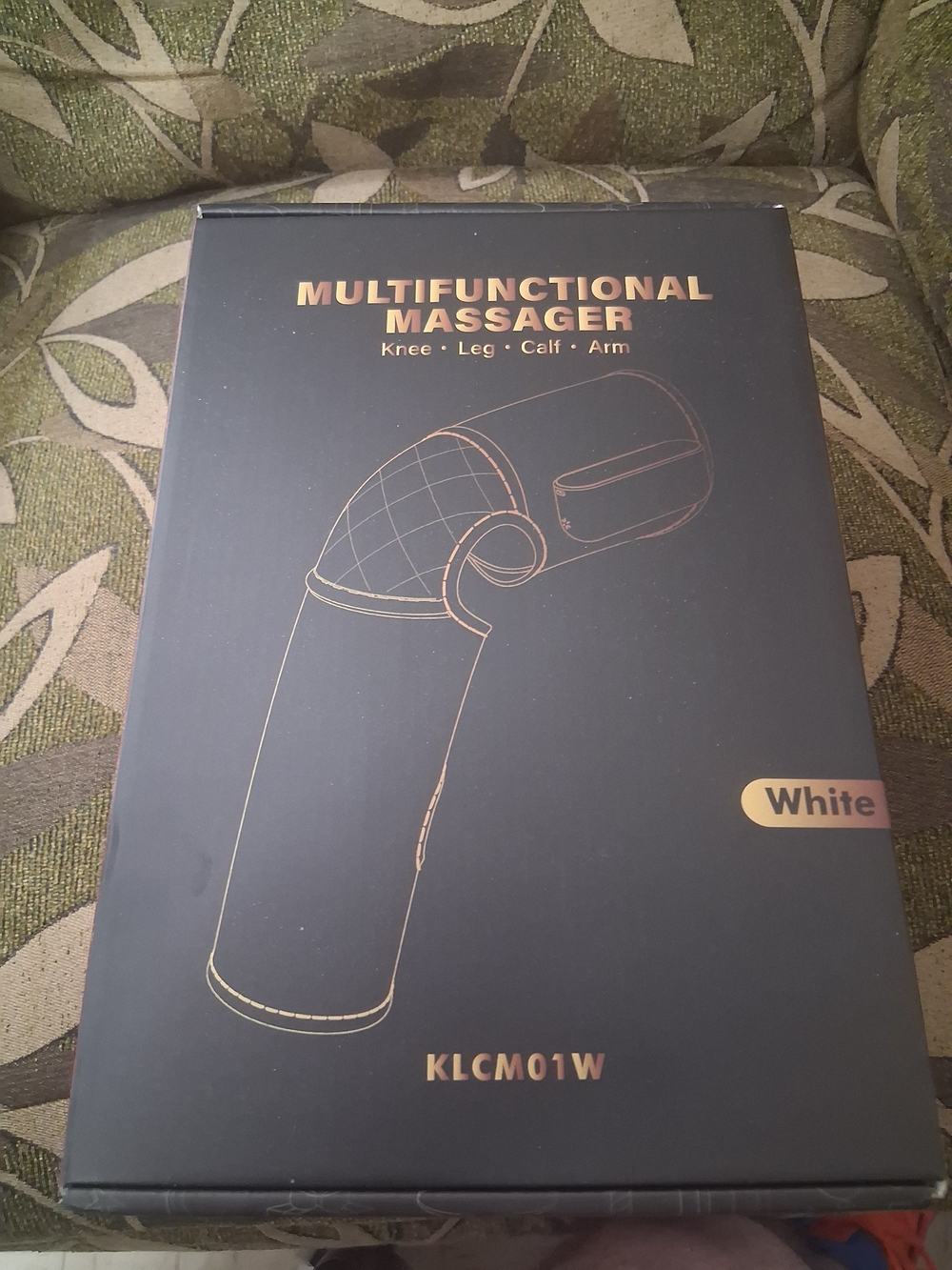 Multifunctional White Massager for Knee, Leg, Calf & Arm - KLCM01W